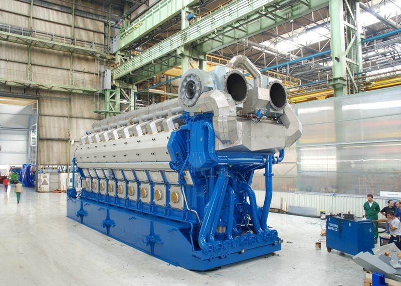 Petrol Long Engine